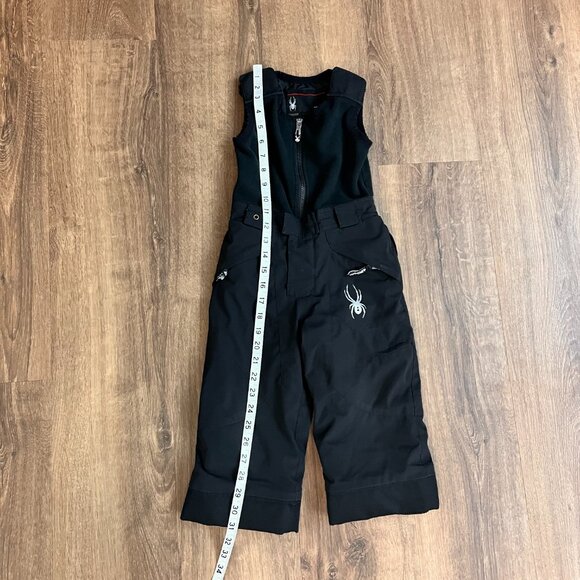 Spyder Youth Boys Mini Expedition Snow Pants Ski Bibs Black Sz 3 - Picture 7 of 11